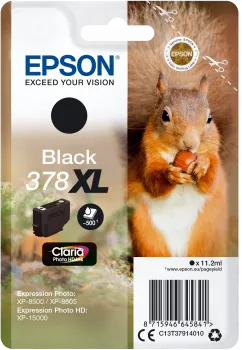 EPSON cartridge T3791 black (veverka)