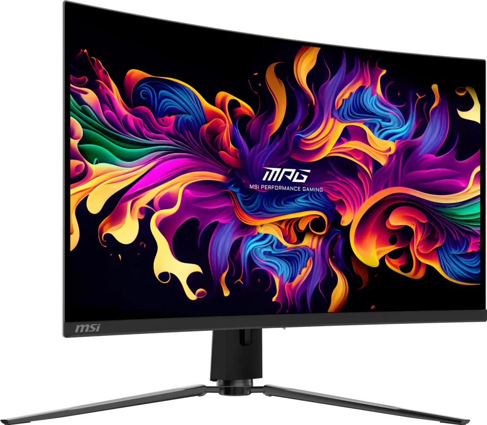 MSI MPG 321CURX QD-OLED gaming monitor 31,5" QD-OLED zakřivený/UHD/240Hz/0,03ms/