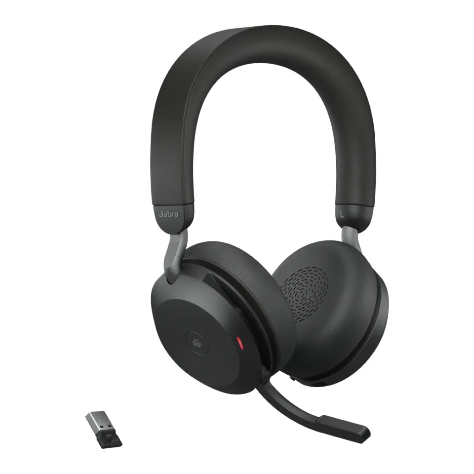 Jabra Evolve2 75/Stereo/ANC/USB/BT/Bezdrát/MS/Černá