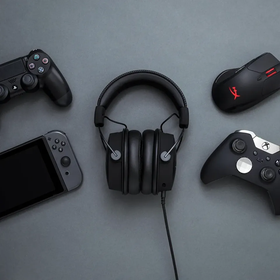 HyperX Cloud Alpha - herní headset červený