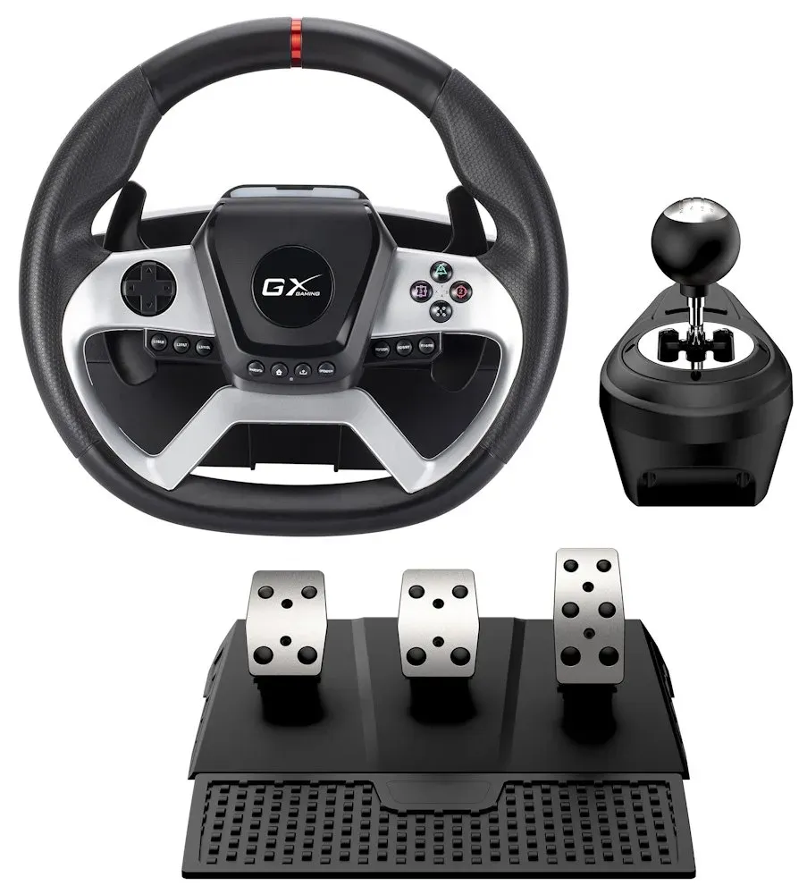 GENIUS volant/pedály a řadící páka GX Gaming SpeedMaster X5 FF