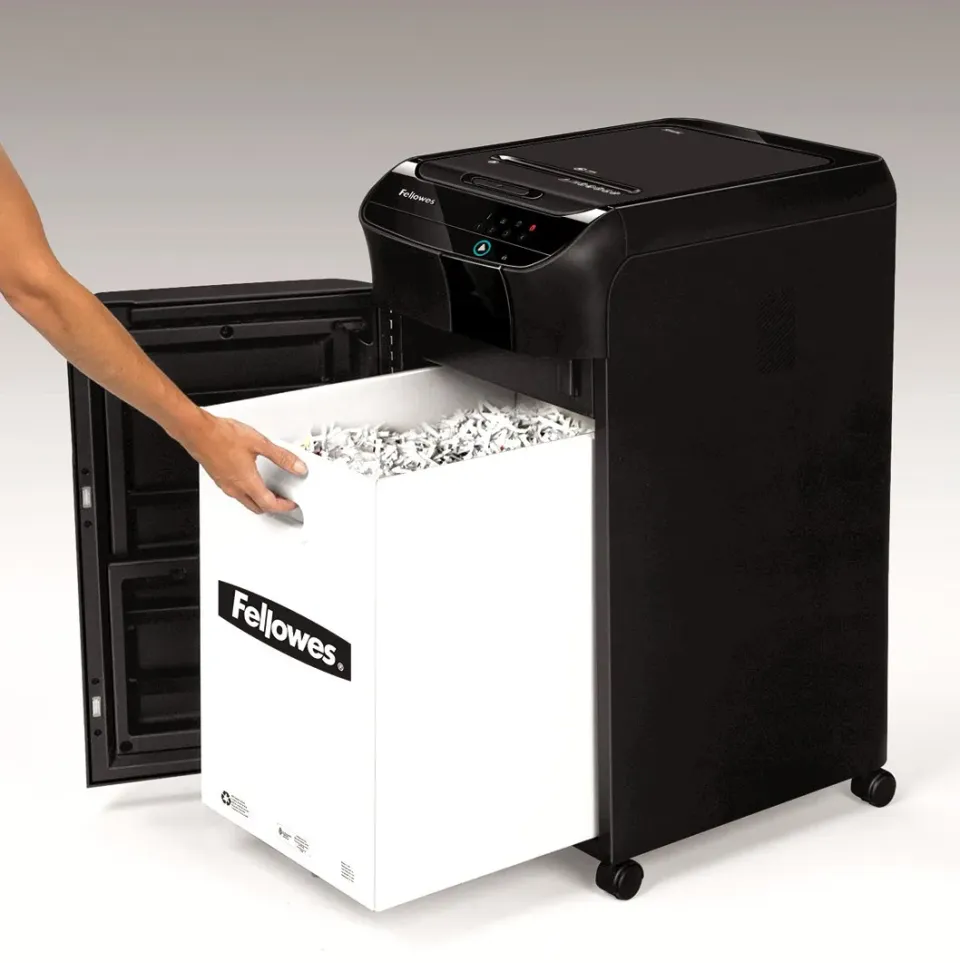 Fellowes Skartovač AutoMax 350C - 12 listů/68L/Křížový řez