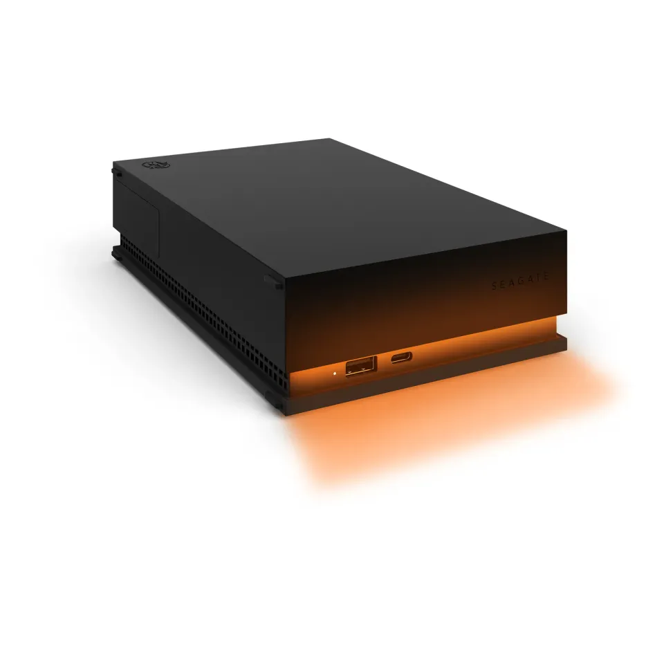 Seagate FireCuda Gaming Hub, 16TB externí HDD, 3.5", USB 3.2, černý