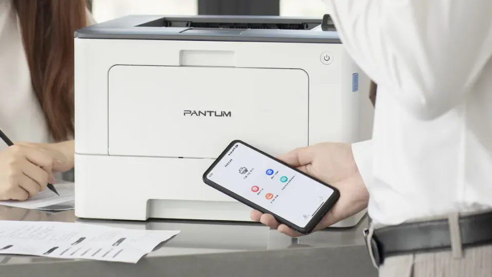 Pantum BP5100DW mono laser, 40 str./min., duplexní tisk, síť, WiFi, NFC