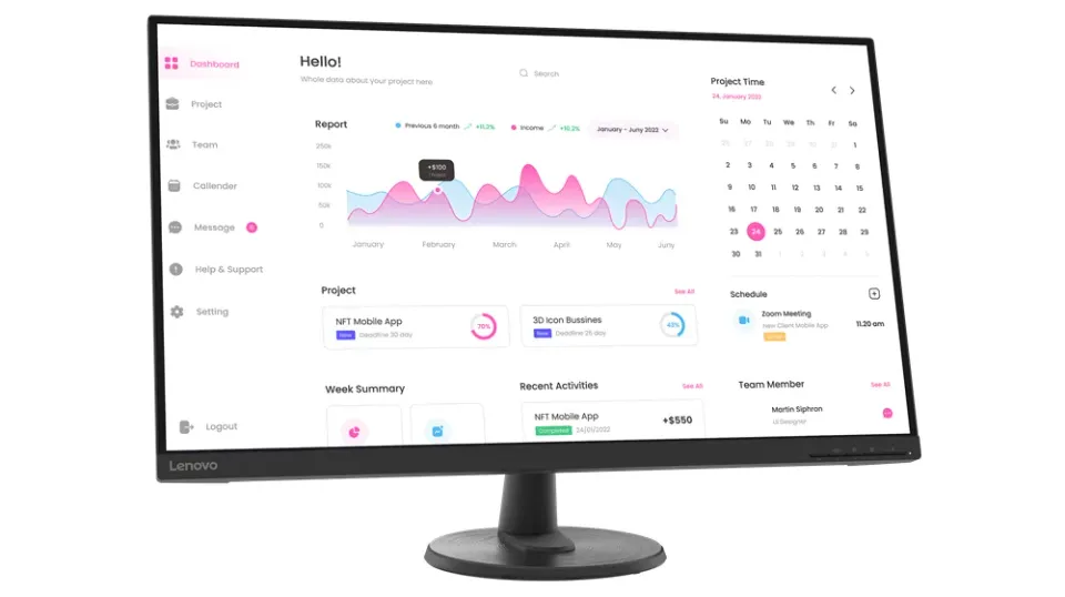 Lenovo CONS LCD D32-40 31,5"/VA/16:9/1920x1080/antiglare/3000:1/250nitů/HDMI+D