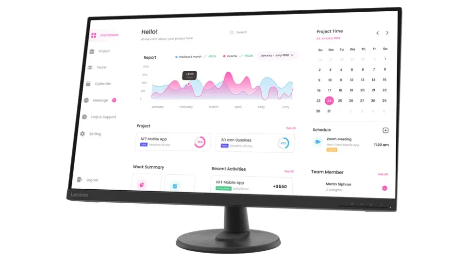 Lenovo CONS LCD D32-40 31,5"/VA/16:9/1920x1080/antiglare/3000:1/250nitů/HDMI+D