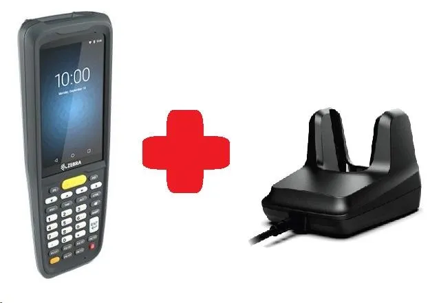 Zebra MC2700, 2D, SE4100, 3/32GB, BT, Wi-Fi, 4G, Func. Num., GPS, Android + cradle