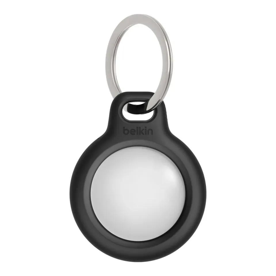 Belkin Bezpečné pouzdro na AirTag s kroužkem na klíče – bílé