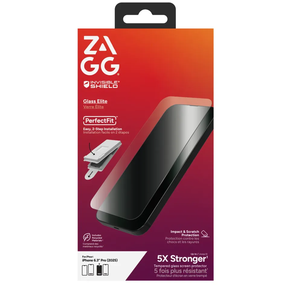 ZAGG Ochranné sklo Elite pro Apple iPhone 17 Pro