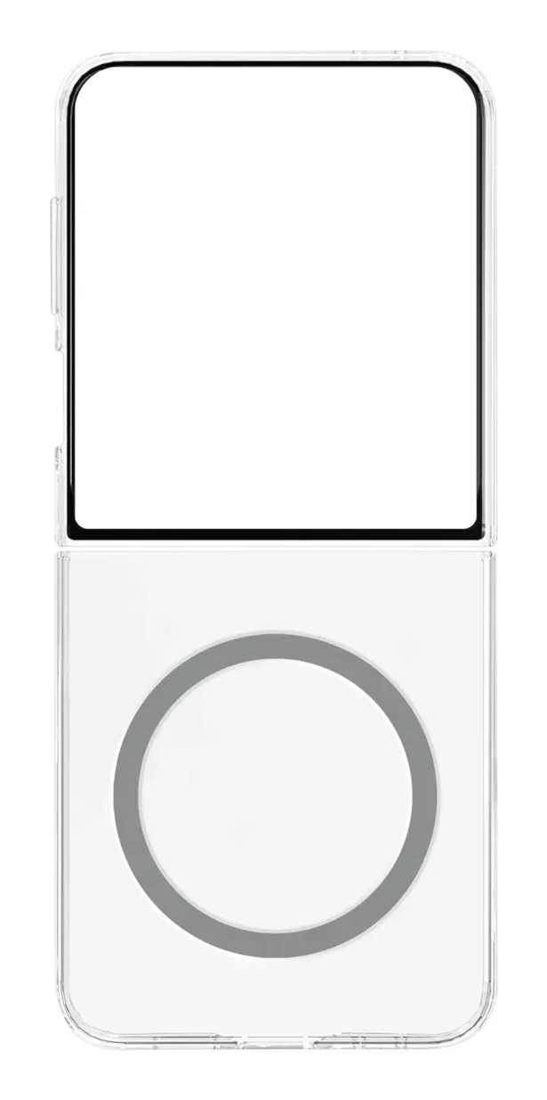 Samsung Průhledný kryt s magnetickým úchytem Flip7 Transparent