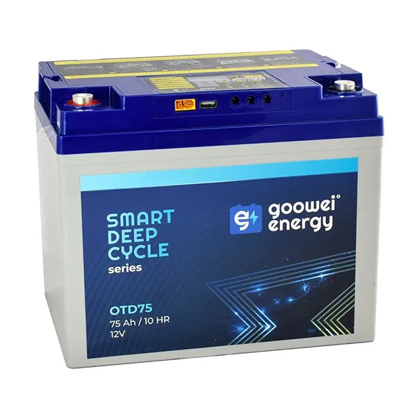 GOOWEI ENERGY DEEP CYCLE (GEL) baterie GOOWEI ENERGY OTD75, 75Ah, 12V