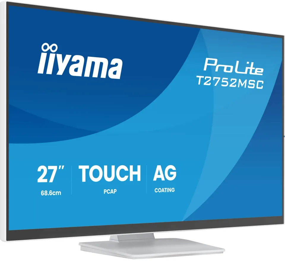 27" iiyama T2752MSC-W1AG:IPS,FHD,HDMI,DP