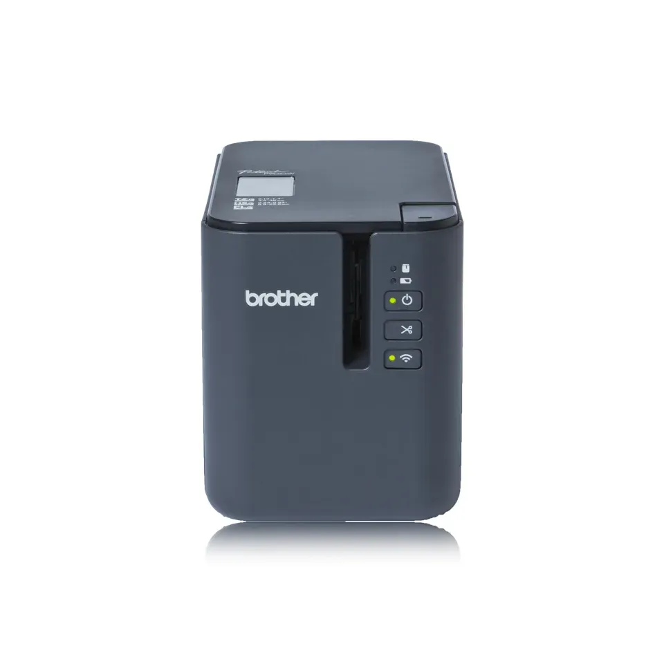 Brother PT-P900Wc – profesionální tiskárna štítků, pásky TZe do 36 mm, 360 dpi, 60 mm/s, Wi-Fi, USB