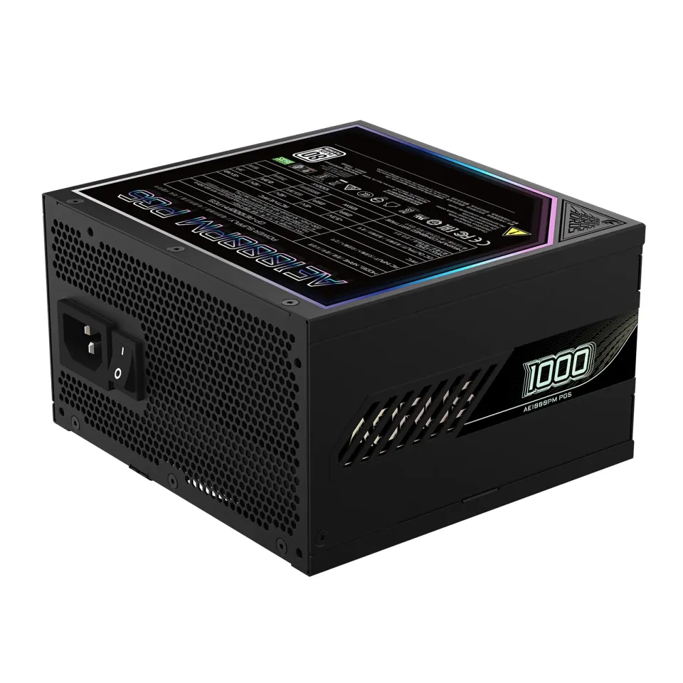 GIGABYTE AORUS ELITE P1000W/1000W/ATX 3.1/80PLUS Platinum/Modular/Retail
