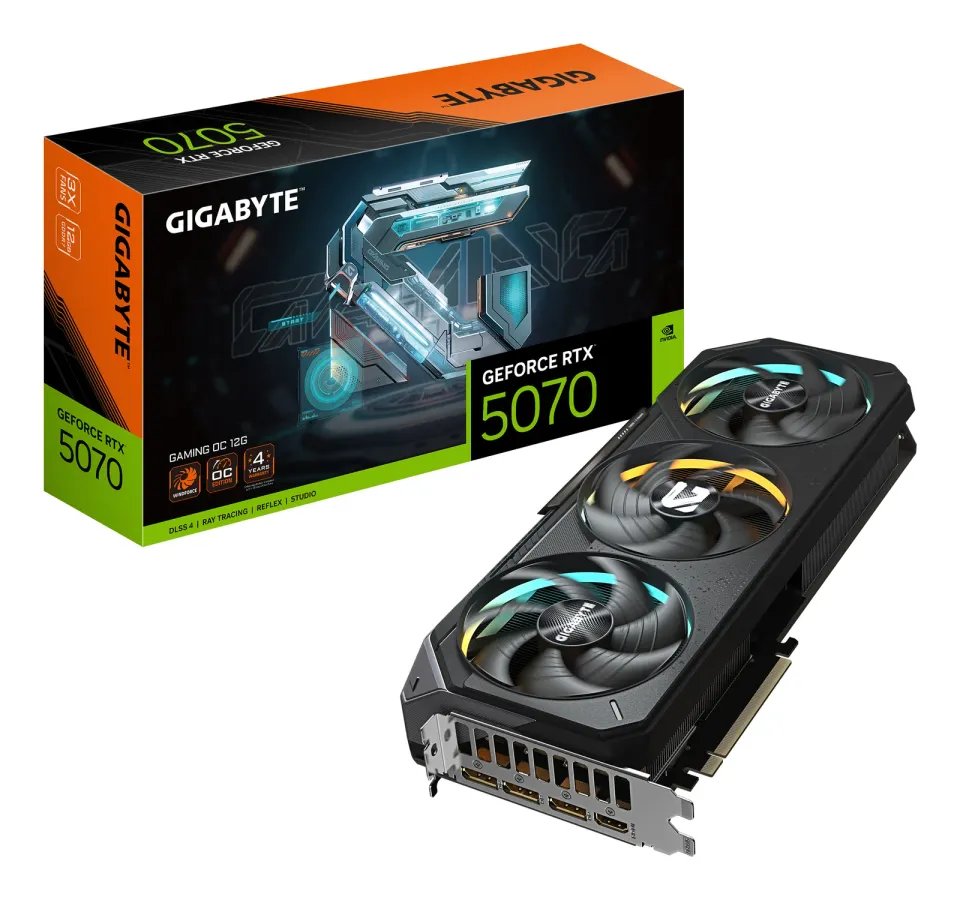 GIGABYTE RTX 5070 GAMING OC 12G