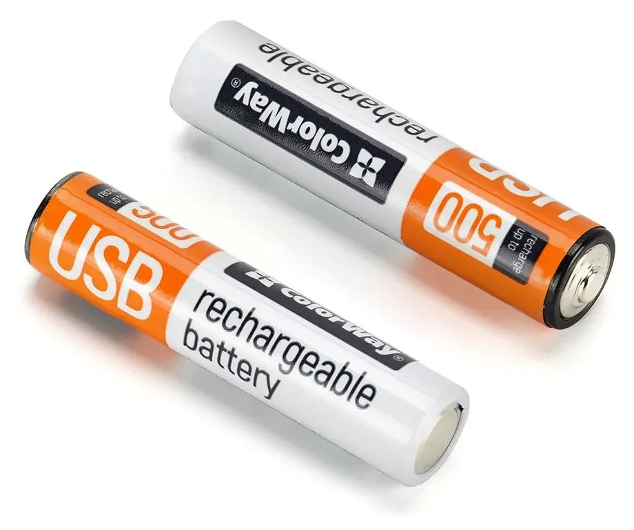 Colorway nabíjecí baterie AAA 590mAh/ USB-C/ 1.5V/ 2ks v balení