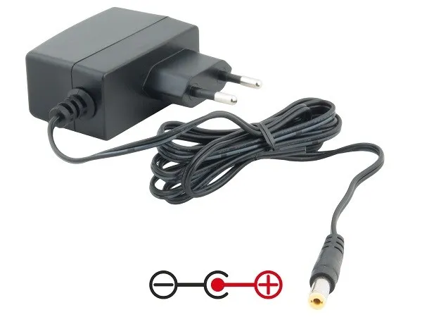 AVACOM Napájecí adaptér univerzální 6V 2A 12W konektor 5,5mm x 2,1mm plus pól up