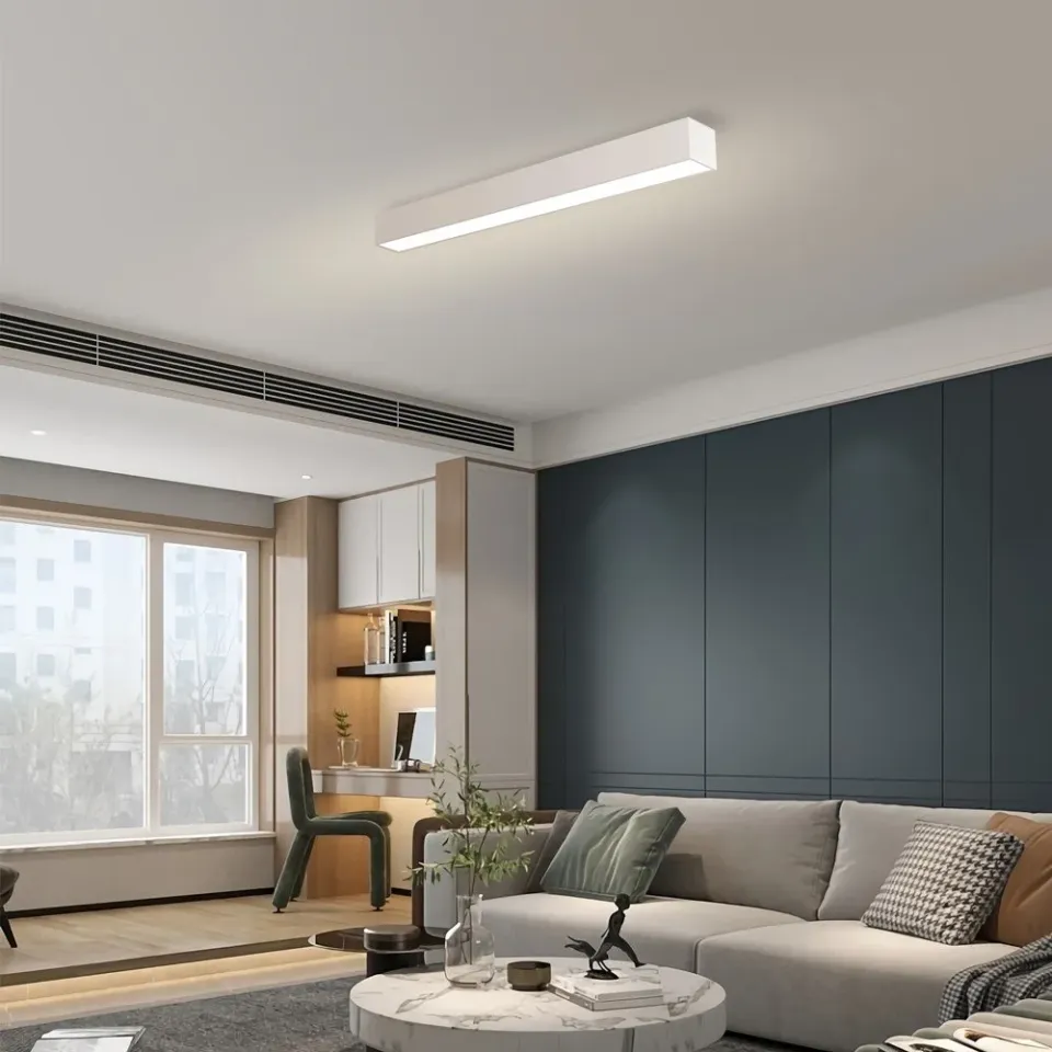 IMMAX NEO LITE LUNGO SMART stropní svítidlo 90cm 29W 2204lm, s podporou BEACON, Wi-Fi, TUYA, bílé