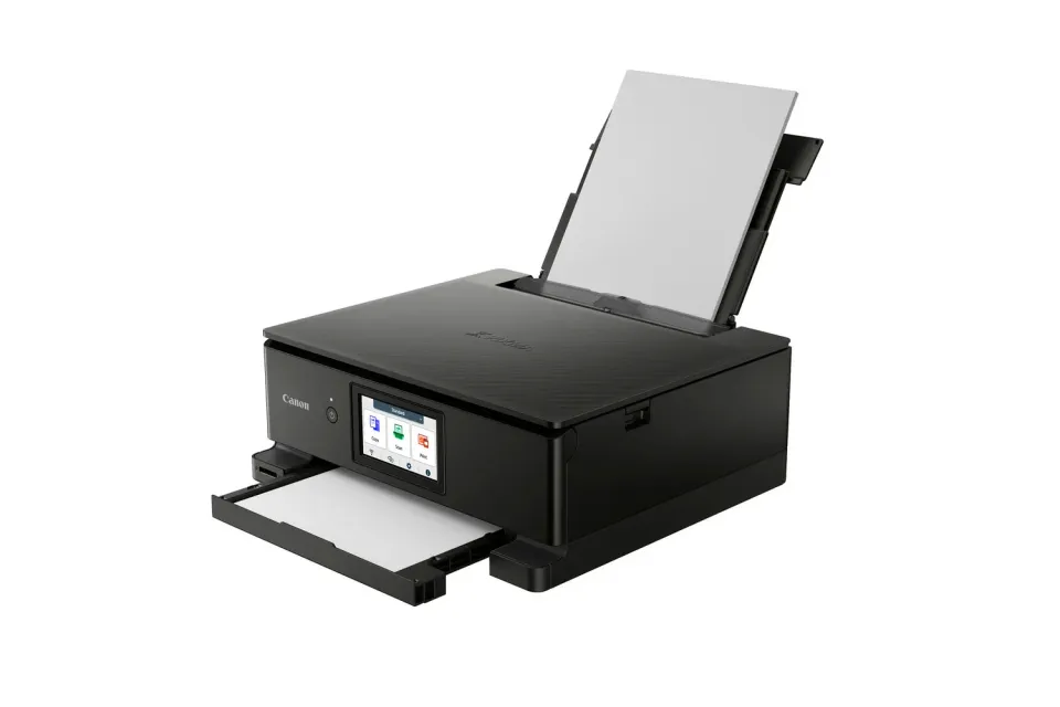 Canon PIXMA Tiskárna TS8750 Černá MF(tisk,kopírka,sken,cloud) A4, 15obr./min., LCD, USB, Wi-Fi