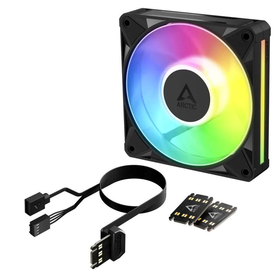 ARCTIC BioniX P12 A-RGB ventilátor - 120mm, black
