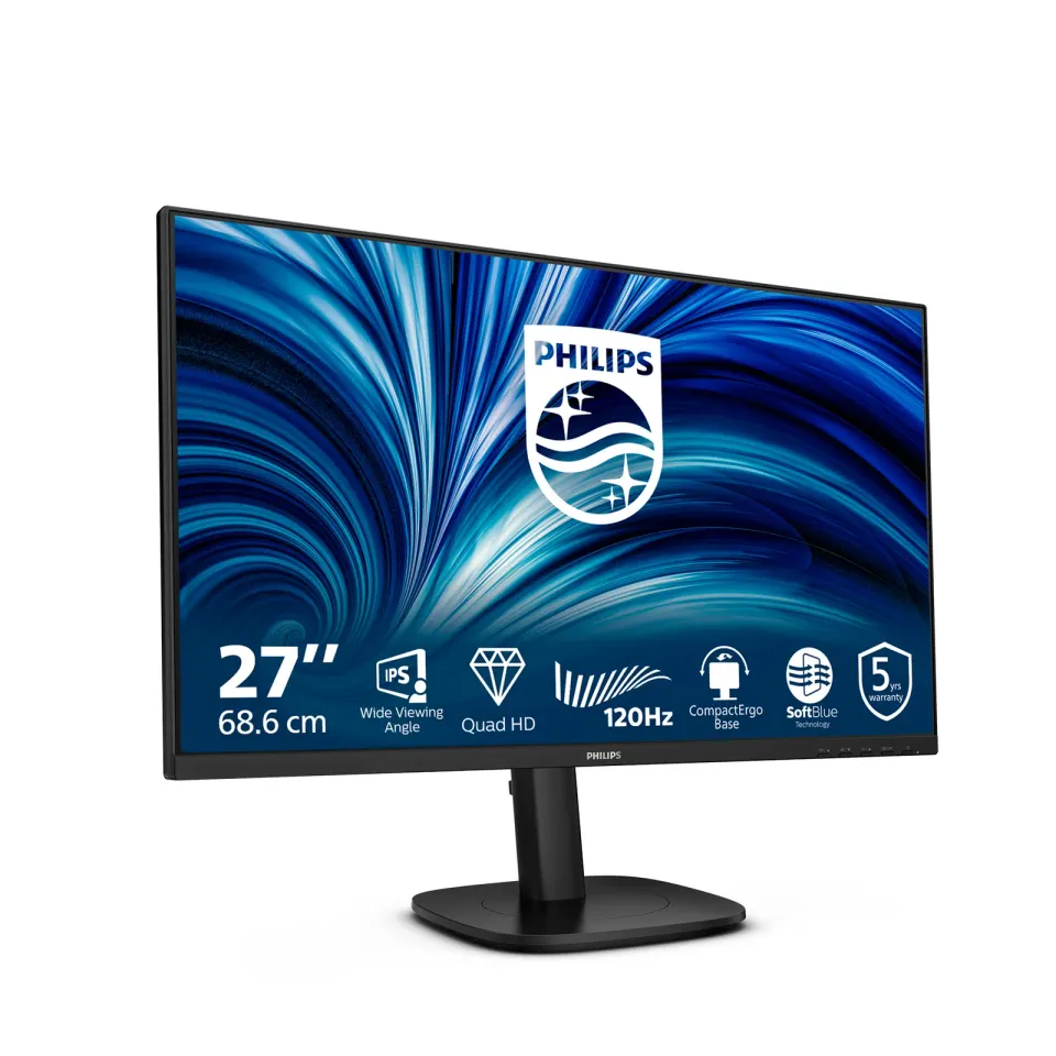 Philips LCD 27B2N3500J 27" IPS/2560x1440@120Hz/4ms/350cd/2xHDMI/DP/4xUSB/Repro/P