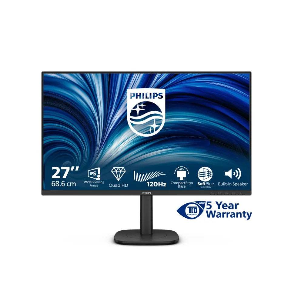 Philips LCD 27B2N3500J 27" IPS/2560x1440@120Hz/4ms/350cd/2xHDMI/DP/4xUSB/Repro/P