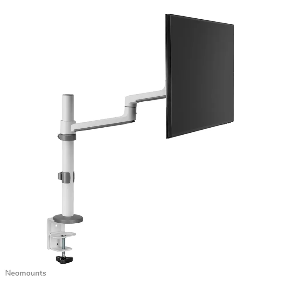 Neomounts DS60-425WH1 /Držák displeje/na stůl/17-27"/svorka+průchodka/3čepy/VESA 100X100/nosn.8kg/1 displej/bílý