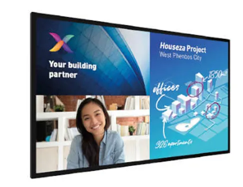 Philips LCD 65" C-Line, 18/7, UHD, touch, Wifi, D-LED, IPS, 350cd/m2, 8ms, 500