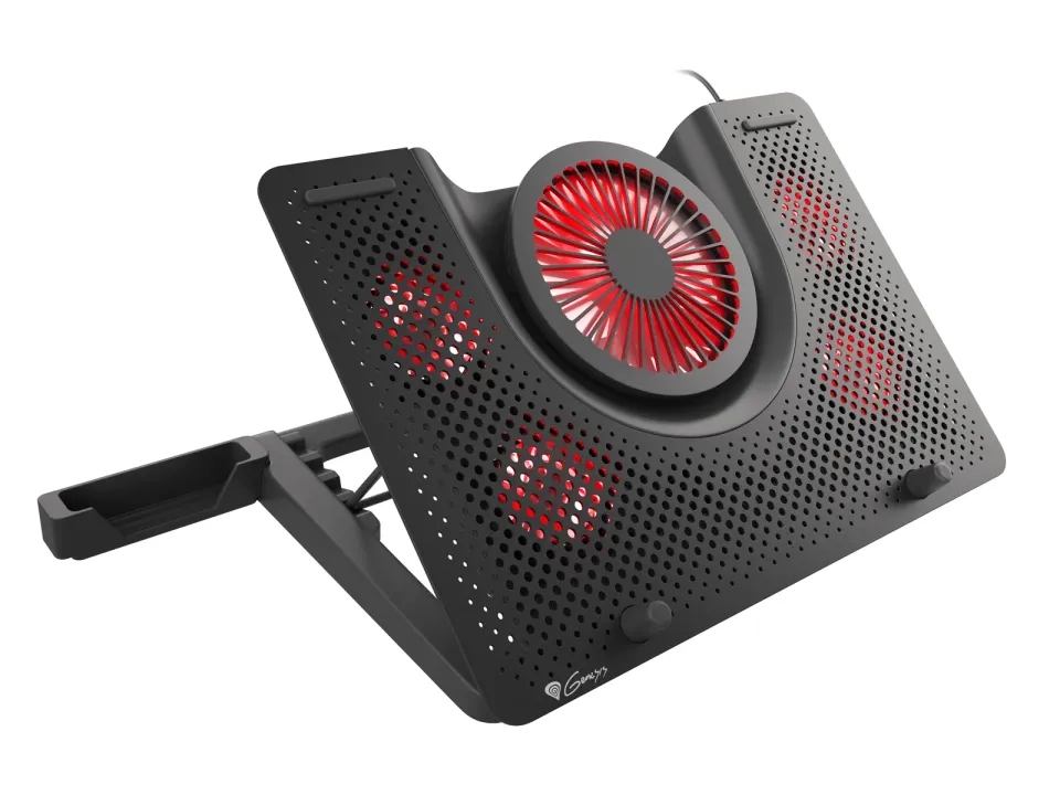 Chladící podložka pro NB Genesis Oxid 550, 15,6-17,3", hliníkové tělo