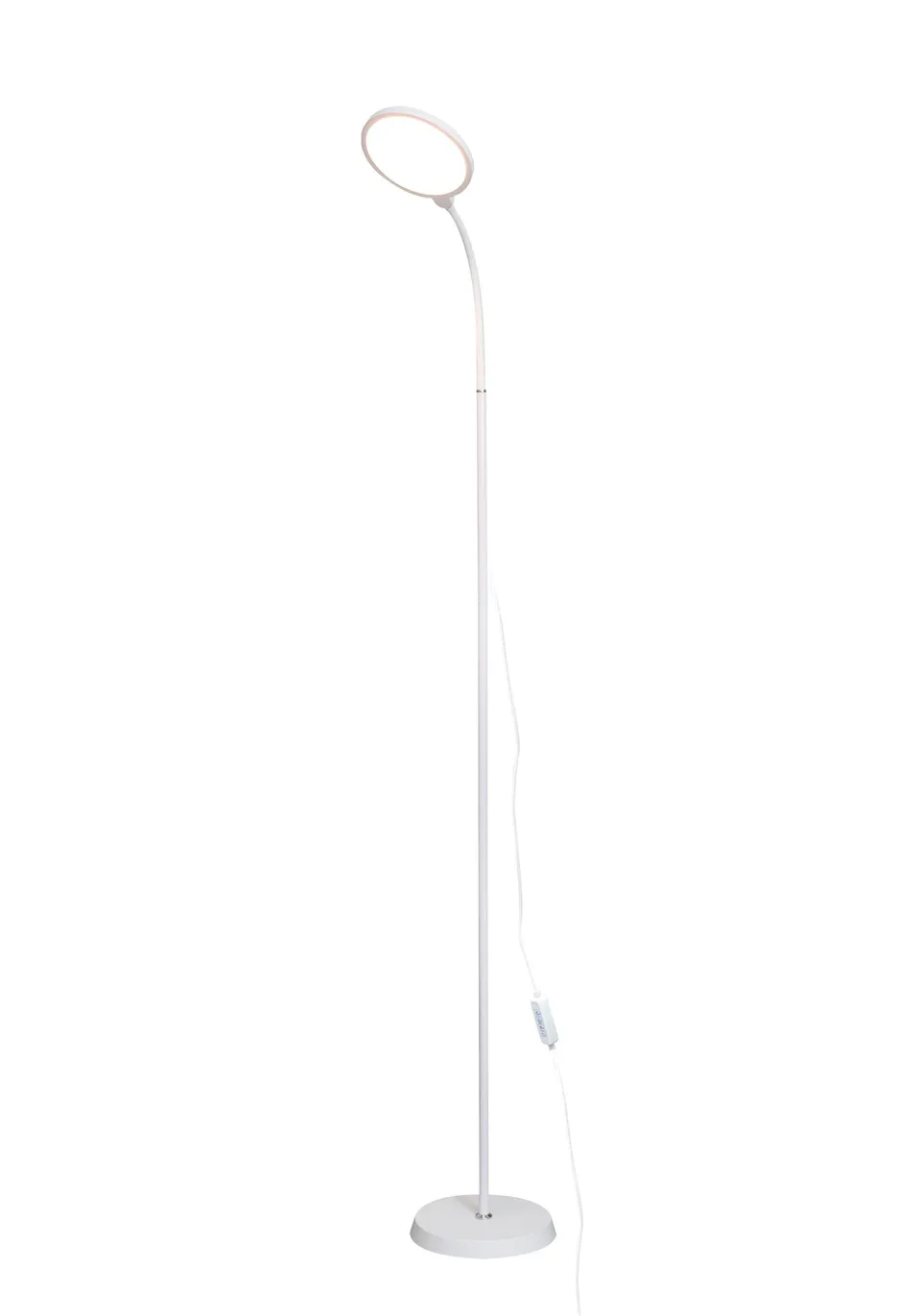 Platinet PFL1084W podlahová LED lampa 10W stmívatelná 2v1, bílá