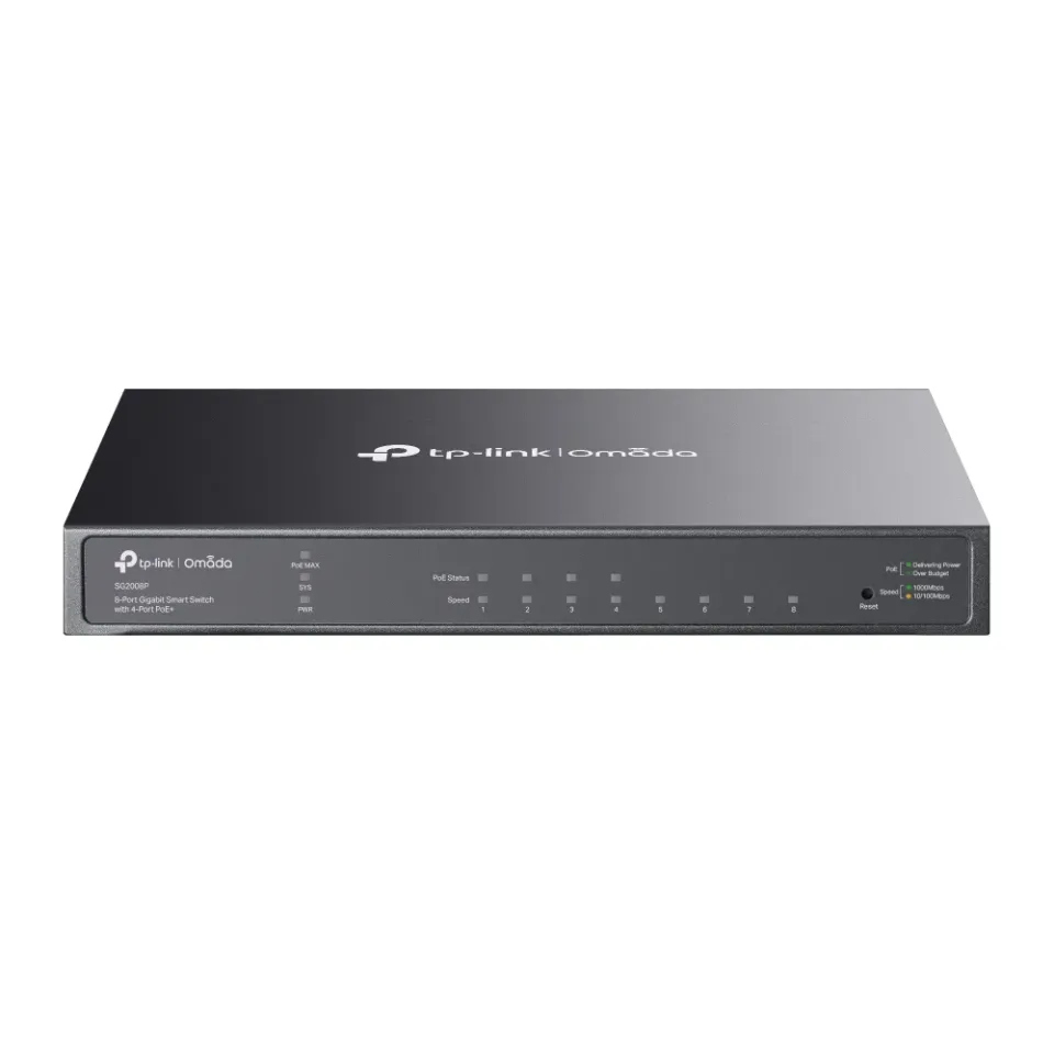 TP-LINK TL-SG2008P JetStream 8-Port Gigabit Smart Switch with 4-Port PoE+