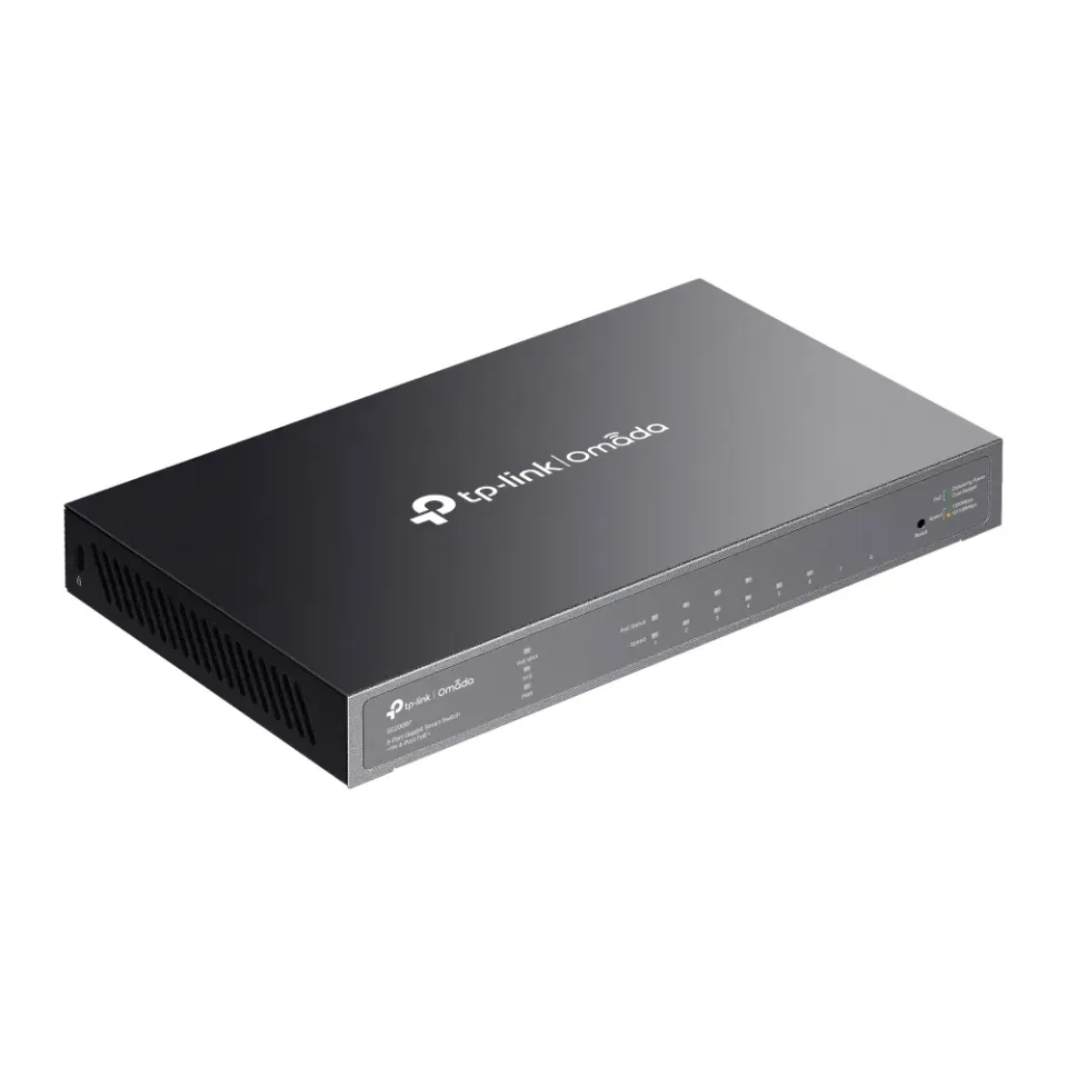 TP-LINK TL-SG2008P JetStream 8-Port Gigabit Smart Switch with 4-Port PoE+