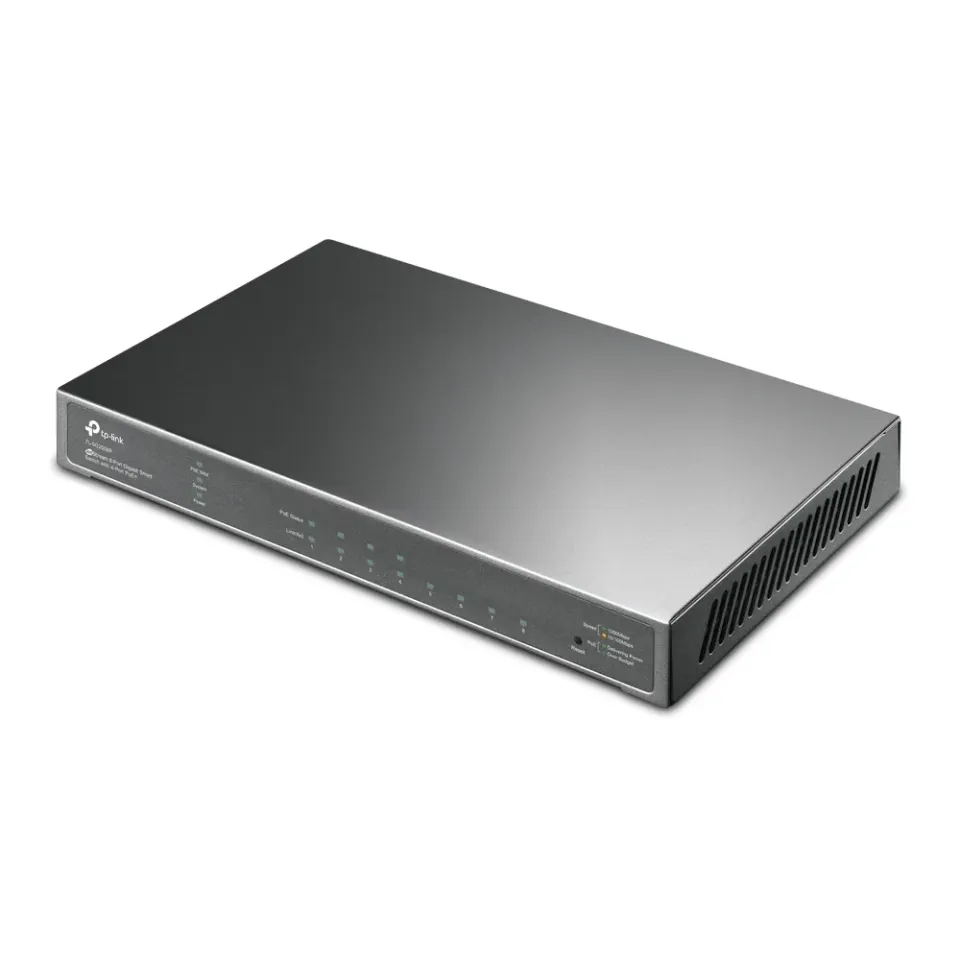 TP-LINK TL-SG2008P JetStream 8-Port Gigabit Smart Switch with 4-Port PoE+