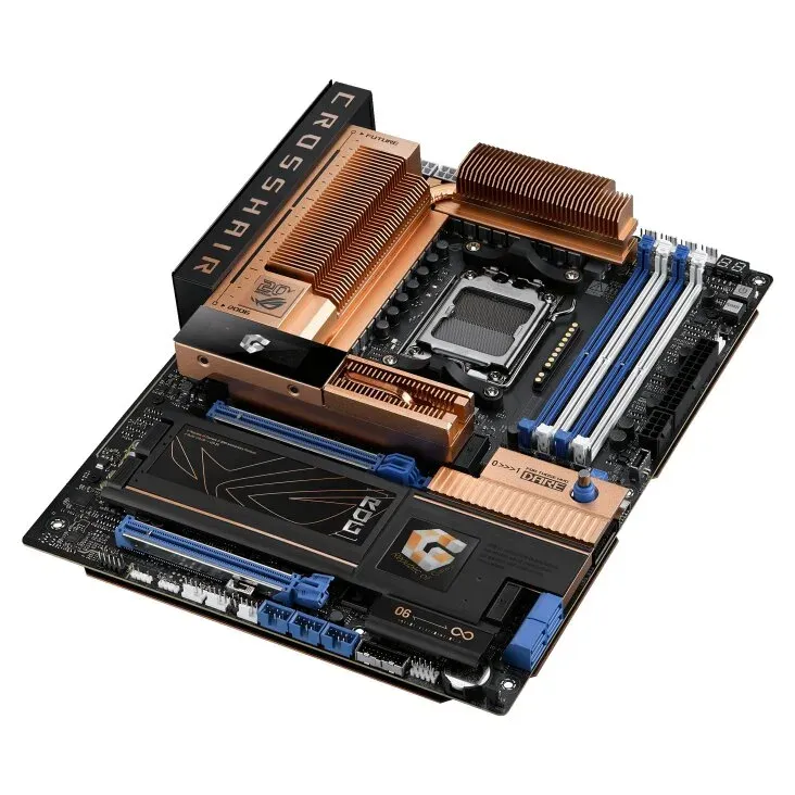 ASUS MB Sc AM5 ROG CROSSHAIR 2006, AMD X870E, 4xDDR5, WiFi, 1xHDMI, 2xUSB4