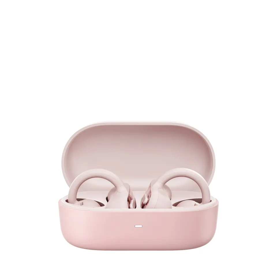Lenovo Open-Ear Clip-on Earbuds X500 = True Wireless sluchátka v růžové barvě