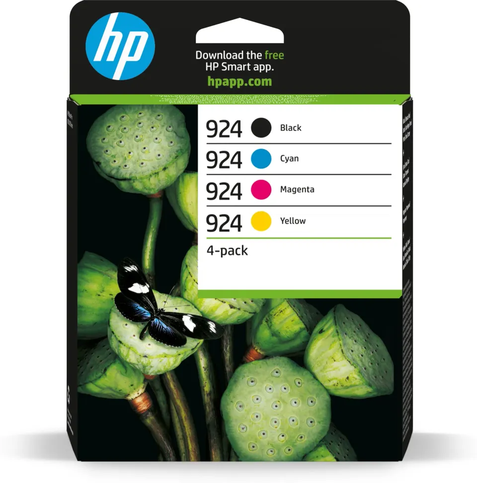 HP 924 CMYK originální inkoustová kazeta 4-pack
