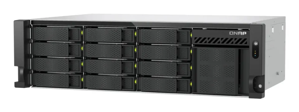 QNAP TS-h1655XeU-RP-8G (8core 2,8GHz, 8GB RAM, 12x SATA + 4x E1.S/M.2, 2x PCIe, 2x 2,5GbE, 1x 10GbE)