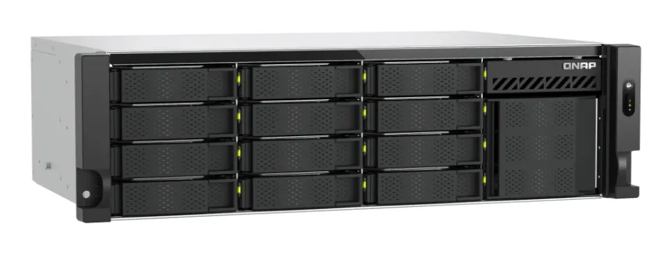 QNAP TS-h1655XeU-RP-8G (8core 2,8GHz, 8GB RAM, 12x SATA + 4x E1.S/M.2, 2x PCIe, 2x 2,5GbE, 1x 10GbE)