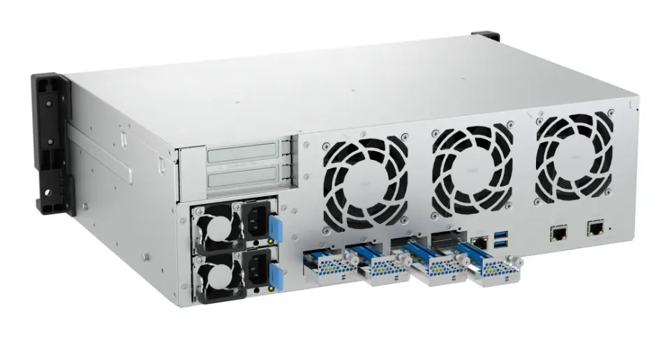 QNAP TS-h1655XeU-RP-8G (8core 2,8GHz, 8GB RAM, 12x SATA + 4x E1.S/M.2, 2x PCIe, 2x 2,5GbE, 1x 10GbE)