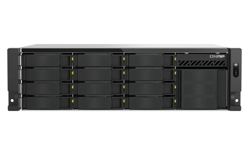 QNAP TS-h1655XeU-RP-8G (8core 2,8GHz, 8GB RAM, 12x SATA + 4x E1.S/M.2, 2x PCIe, 2x 2,5GbE, 1x 10GbE)