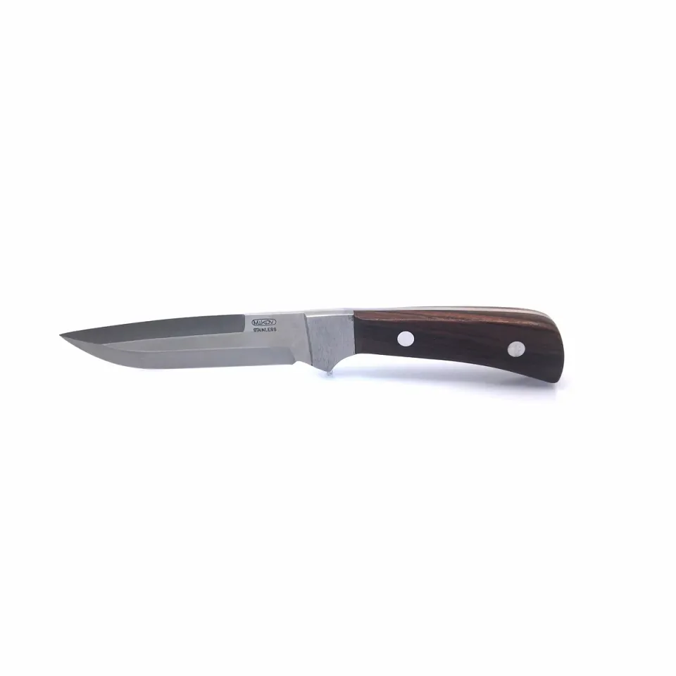 Lovecký nůž LES úzký - 398 materiál držadla - střenky dřevo