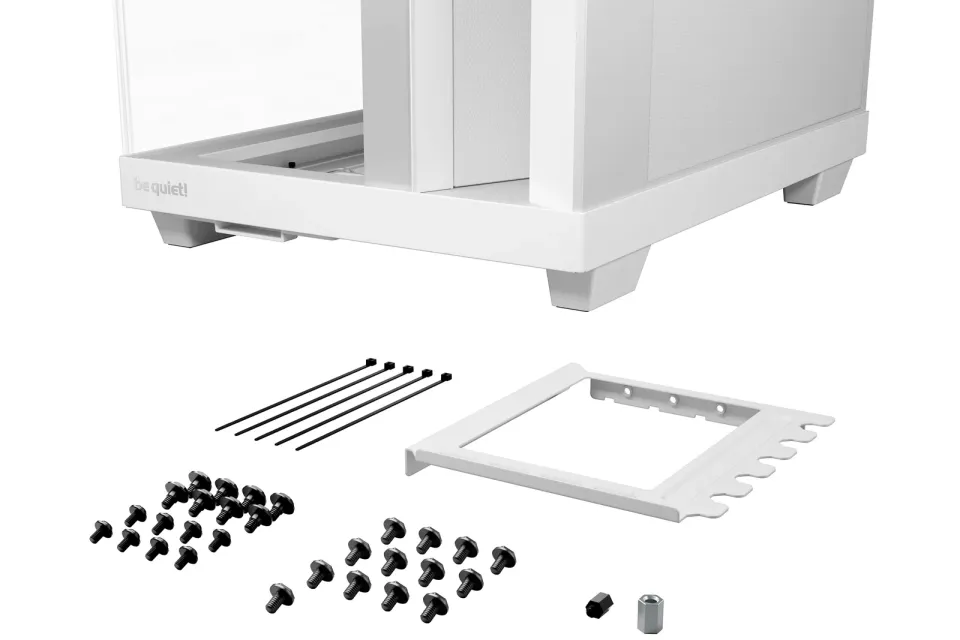 Be quiet! skříň LIGHT BASE 500 LX / MidT / 4x120mm ARGB fans / 2 x USB 3.2 / USB-C / panoramatická / bílá