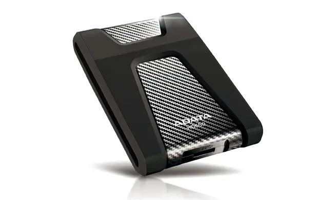 ADATA Externí HDD 1TB USB 3.1 DashDrive Durable HD650, černý (gumový, nárazu odolný)