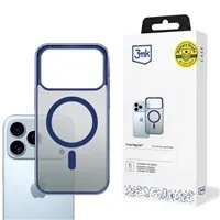 3mk ochranný kryt Frosty MagCase Blue pro Apple iPhone 17 Pro Max/18 Pro Max