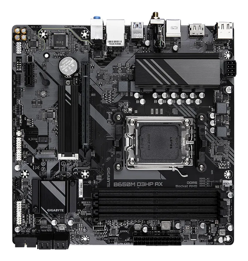 GIGABYTE B650M D3HP AX/AM5/mATX