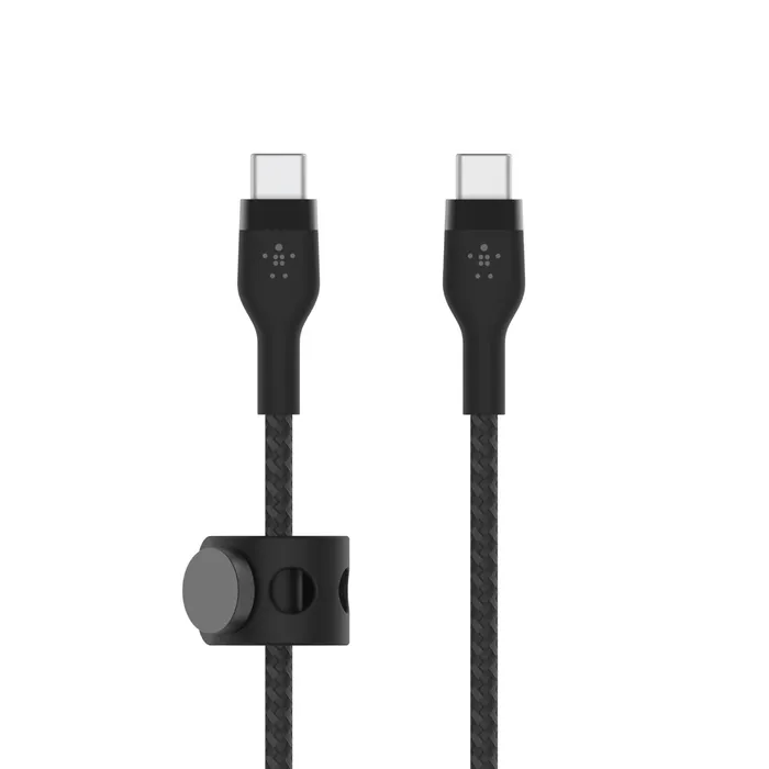 Belkin BOOST CHARGE USB-C/USB-C kabel, 2m, černý - odolný PRO Flex