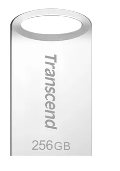 Transcend 256GB JetFlash 710S, USB 3.1 Gen 1 flash disk, malé rozměry, stříbrný