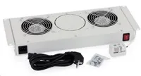 TRITON Ventilační jednotka horní (spodní) pro RBA-A6, RUA, 2 ventilátory, 230V/30W, termostat, šedá