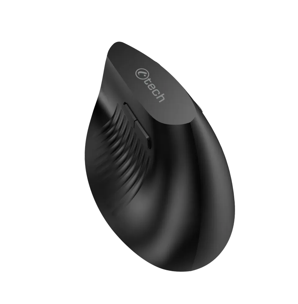 C-TECH myš VEM-15, vertikální, Dual mode, bezdrátová, BT5.0 + 2,4GHz, 1600DPI, b