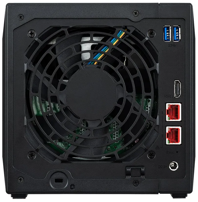 Asustor Nimbustor 4 Gen2 AS5404T 4 Bay NAS, Quad-Core 2.0GHz CPU, Dual 2.5GbE Ports, 4GB DDR4, 4x M.2 SSD Slots